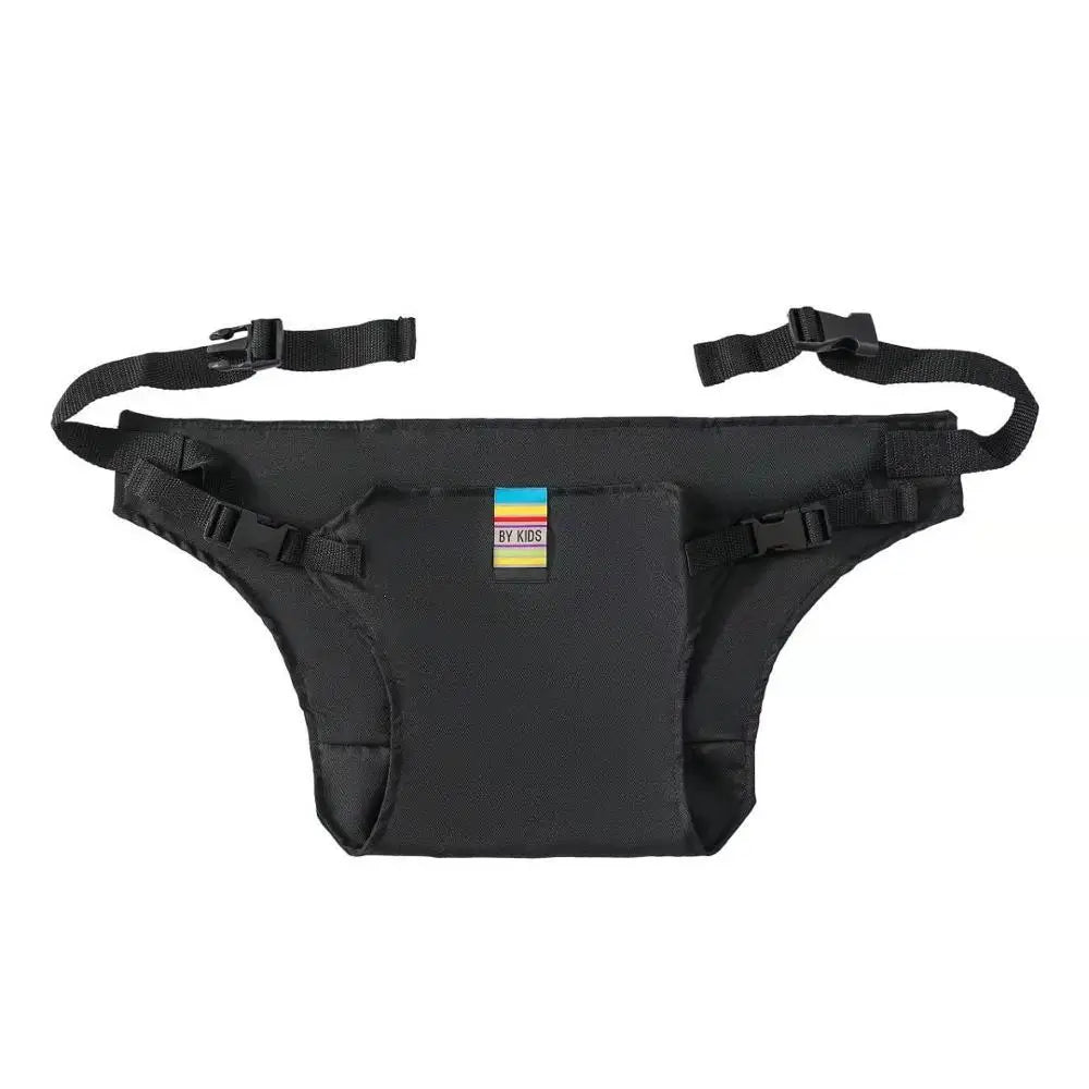 Ceinture de sécurité pour chaise bébé noire – harnais universel anti-chute – AstuceBambin