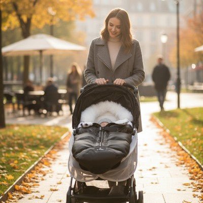 CHANCELIERE BEBE Noir | CosyWinter™ - Astucebambin