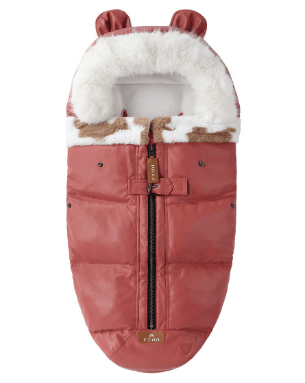 CHANCELIERE BEBE Rouge Claire | CosyWinter™ - Astucebambin