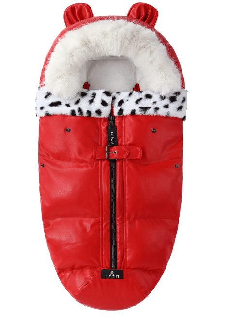 CHANCELIERE BEBE rouge | CosyWinter™ - Astucebambin