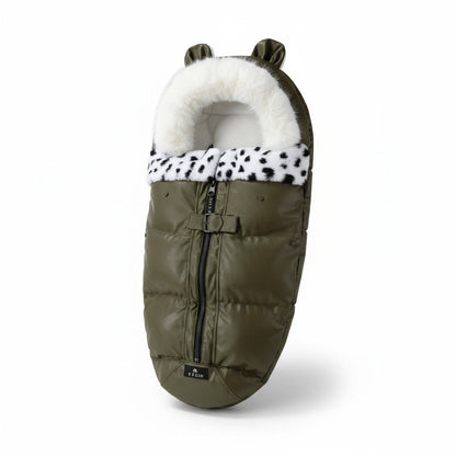 CHANCELIERE BEBE vert militaire | CozyWinter™ - Astucebambin