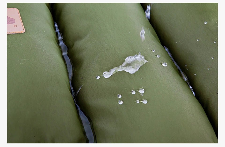 Chancelière  de couleur vert imperméable