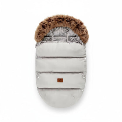 Chancelière poussette gris