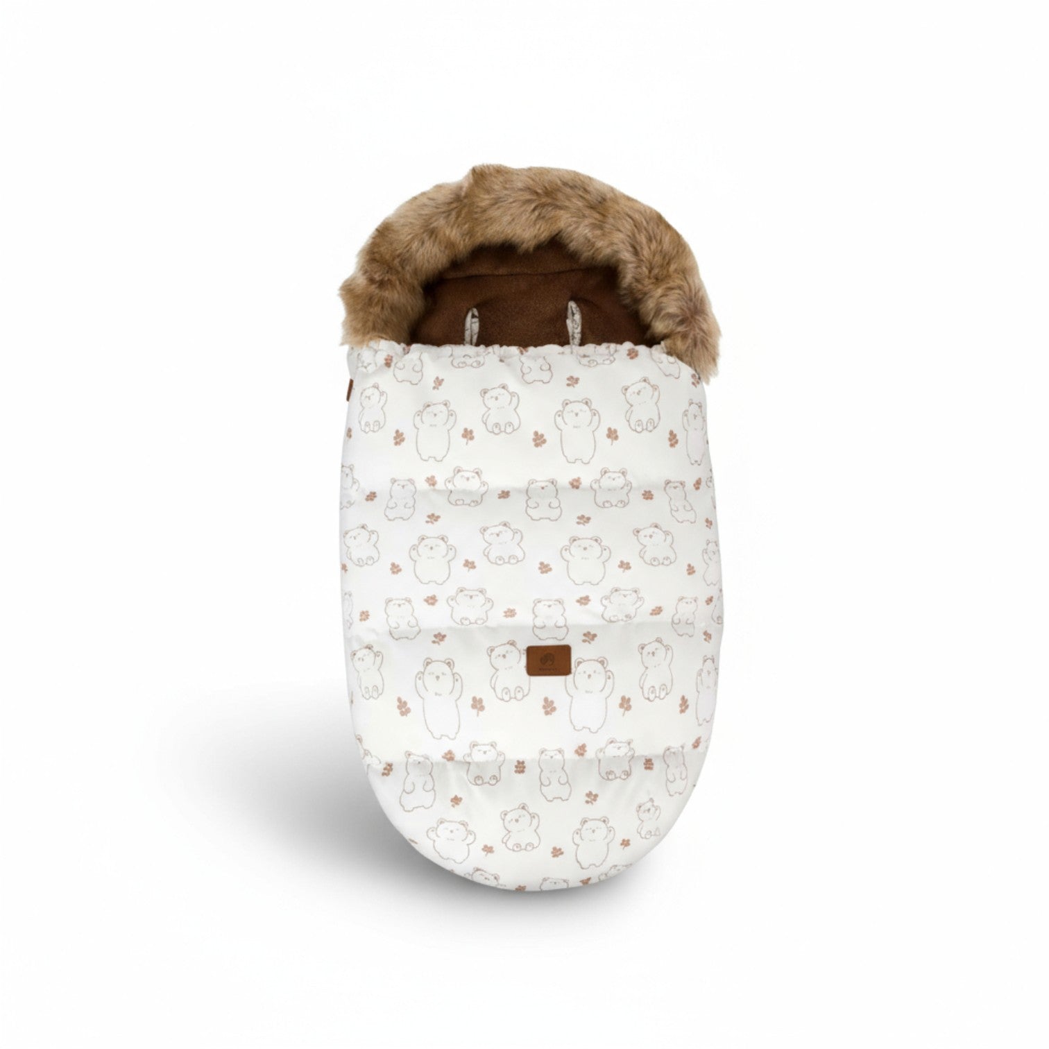 Chancelière poussette beige