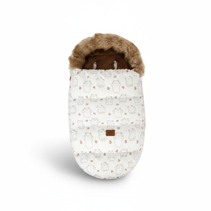 Chancelière poussette beige