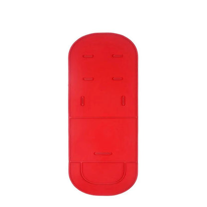 Coussin de poussette 4 saisons rouge vif – design moderne et lavable – AstuceBambin