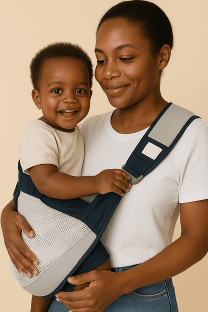 Écharpe de portage bébé | UrbanCarry™ - Astucebambin