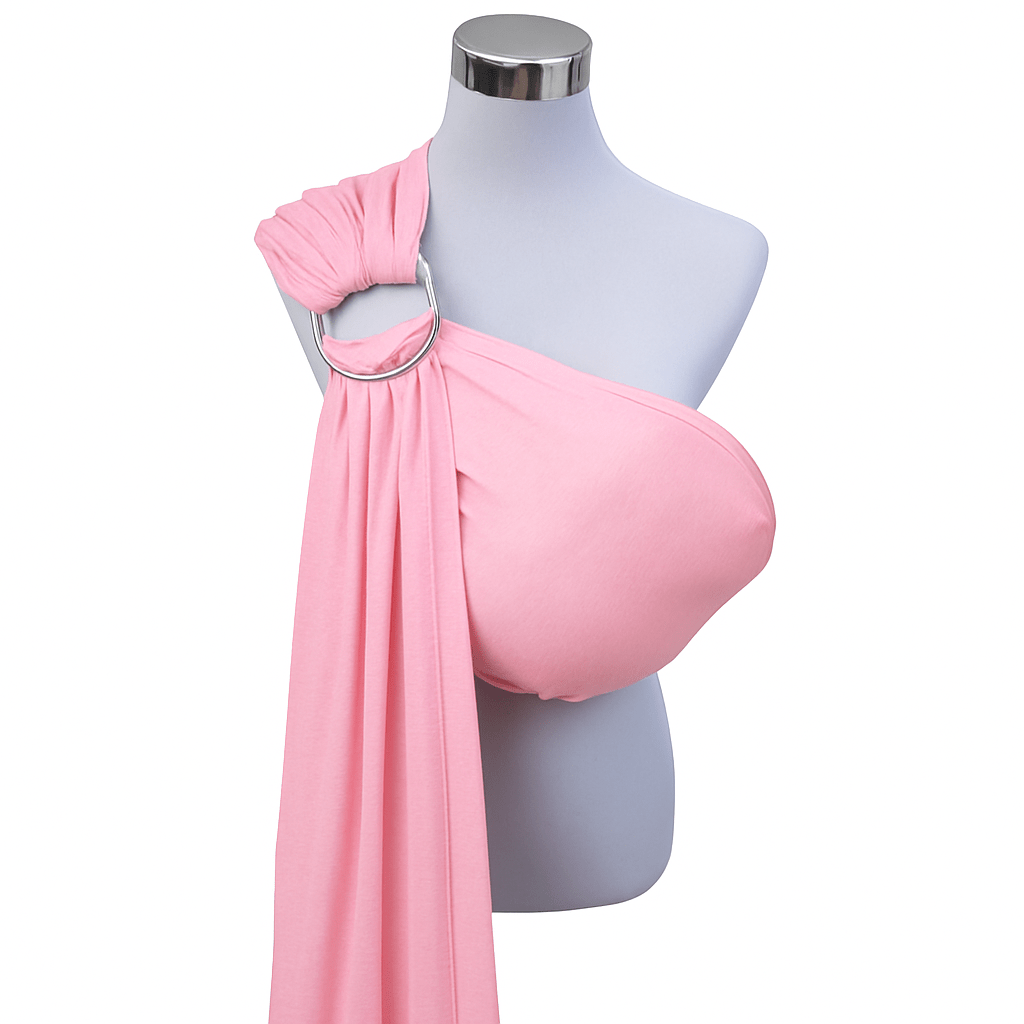 Echarpe de portage sling gris  | ÉcoPort™ - Astucebambin