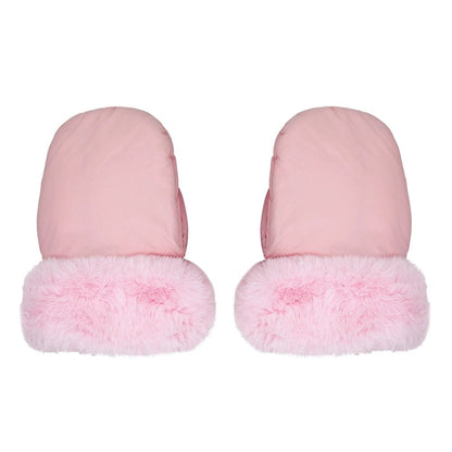 Gants d’hiver rose