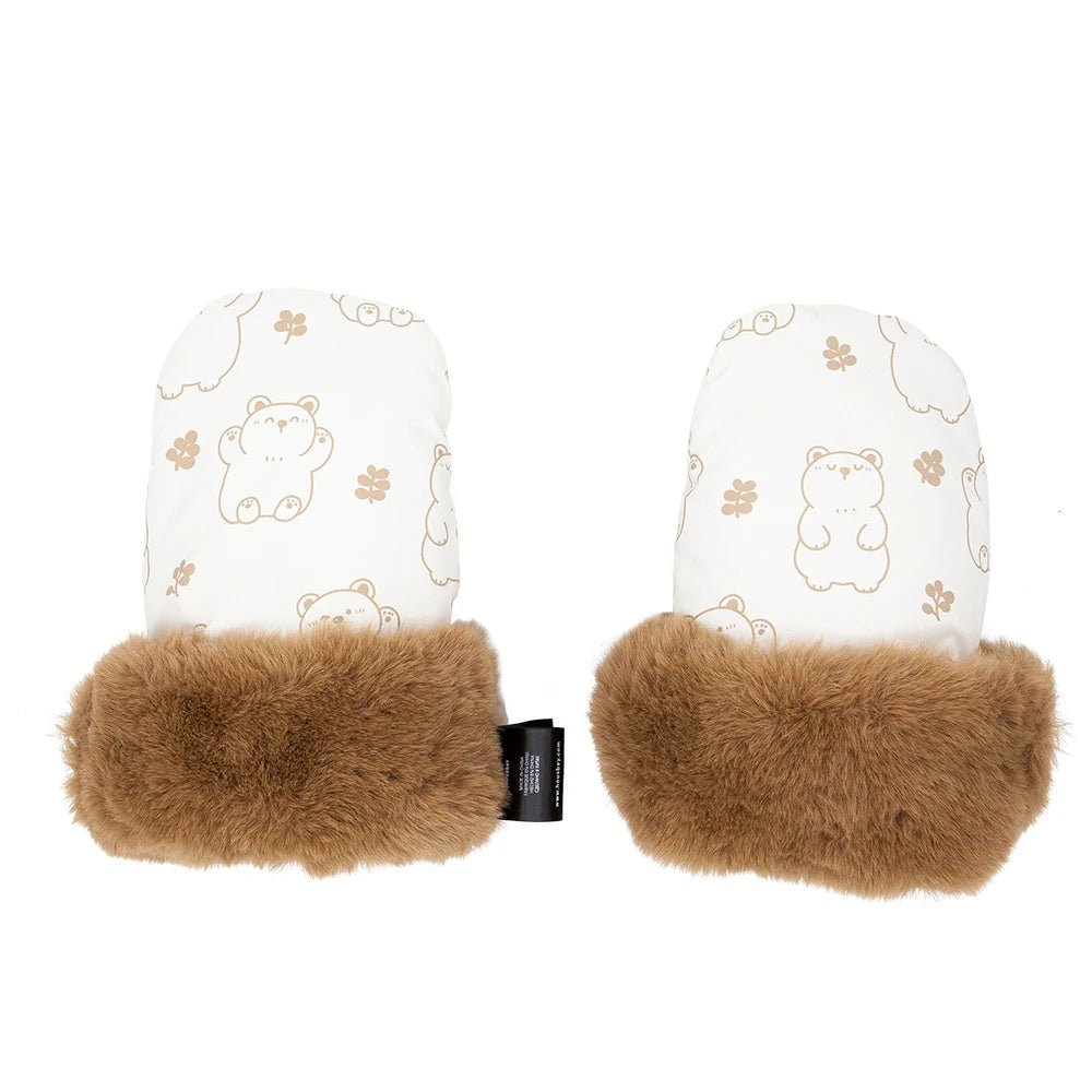 Gants d’hiver beige