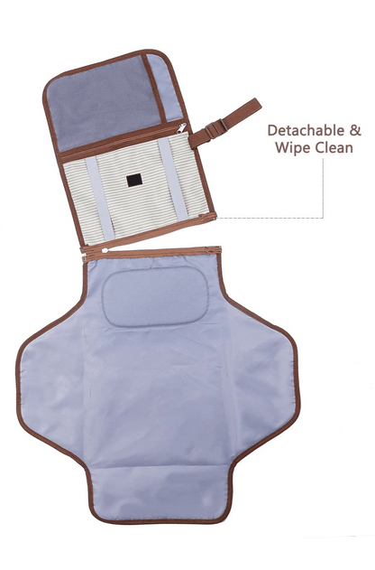 Matelas à langer nomade | MumzyBag™ - Astucebambin