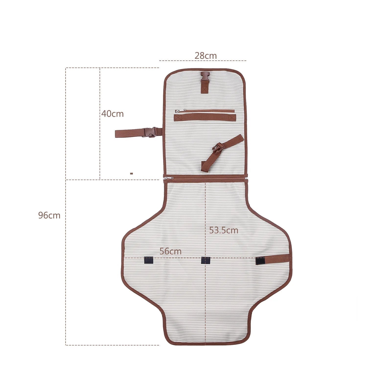 Matelas à langer nomade | MumzyBag™ - Astucebambin