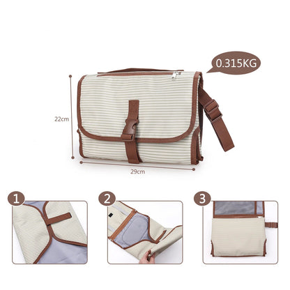 Matelas à langer nomade | MumzyBag™ - Astucebambin