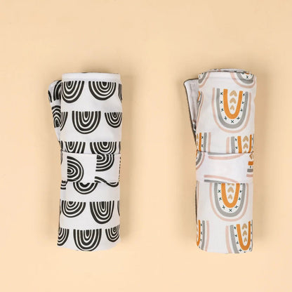 Matelas à Langer Portable Double Face – Lot de 2 - Astucebambin