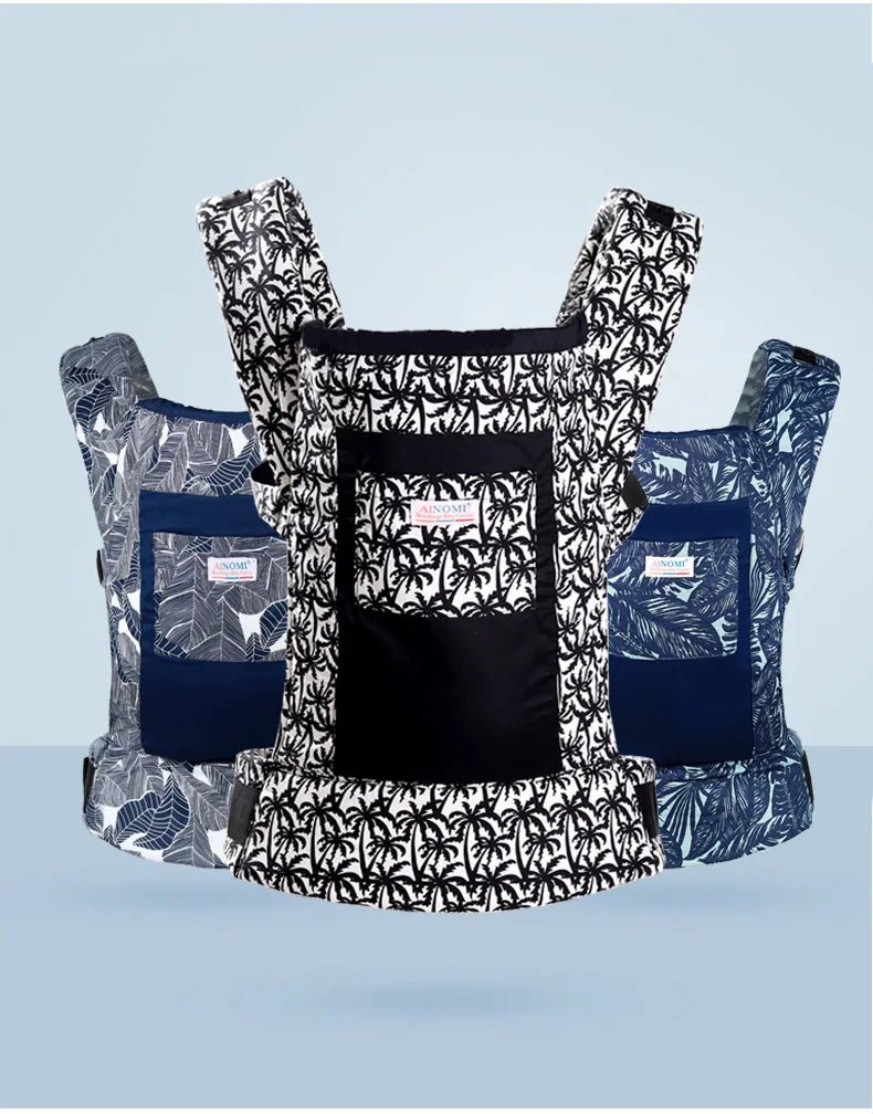 Porte-bébé réglable multi couleur  Cocoonia™ – confortable, ajustable et adapté aux longues promenades – Astucebambin