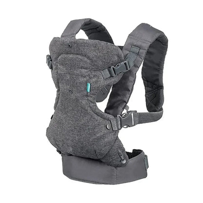 Porte bebe ergonomique gris SnugiNest™ – modèle pratique et léger, idéal pour les promenades quotidiennes – Astuc