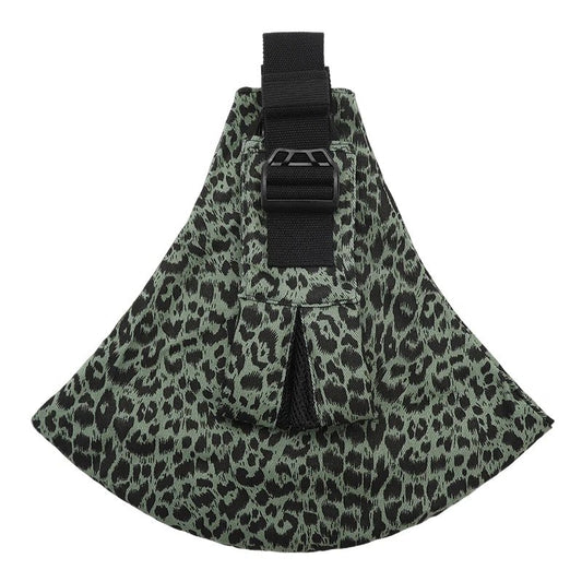 Porte bébé - portage latéral vert