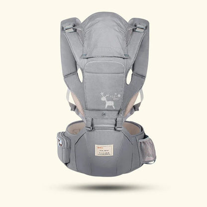 Porte-bébé Flip gris | HeartNest™ - Astucebambin