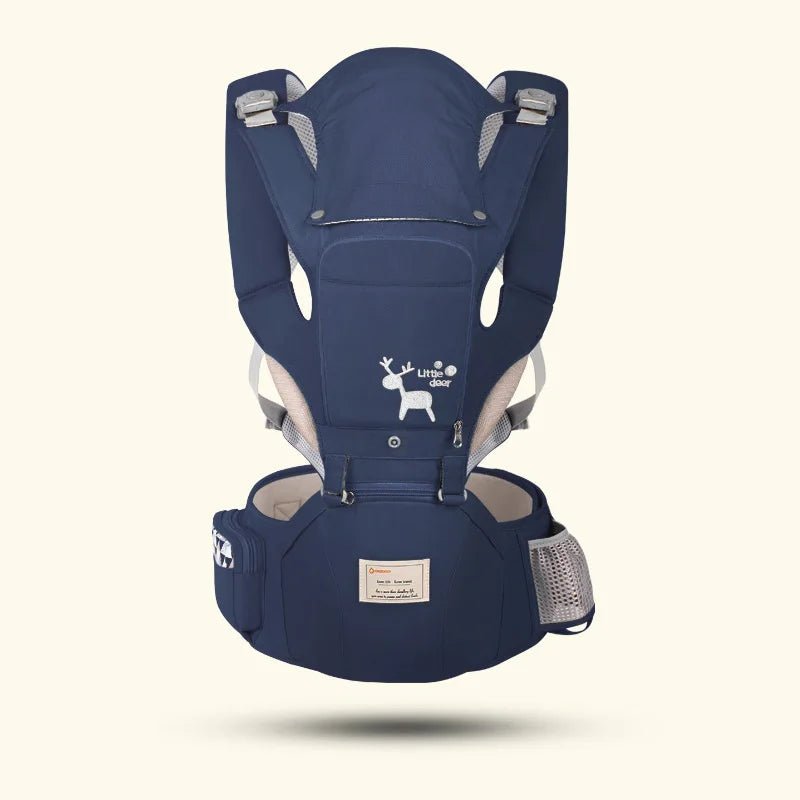 Porte-bébé Flip bleu marine | HeartNest™ - Astucebambin