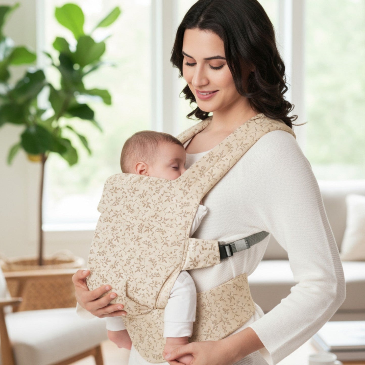 Porte BEBE évolutif PortaZen™ – maman en extérieur, portage ergonomique et maintien parfait du dos – Astucebambin