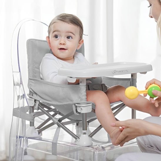 Rehausseur chaise pour enfant | Ajustable et sécurisé - Astucebambin