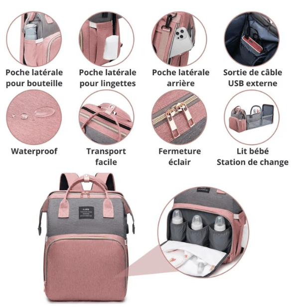 Sac à langer lit | SleepinBag™ - Astucebambin