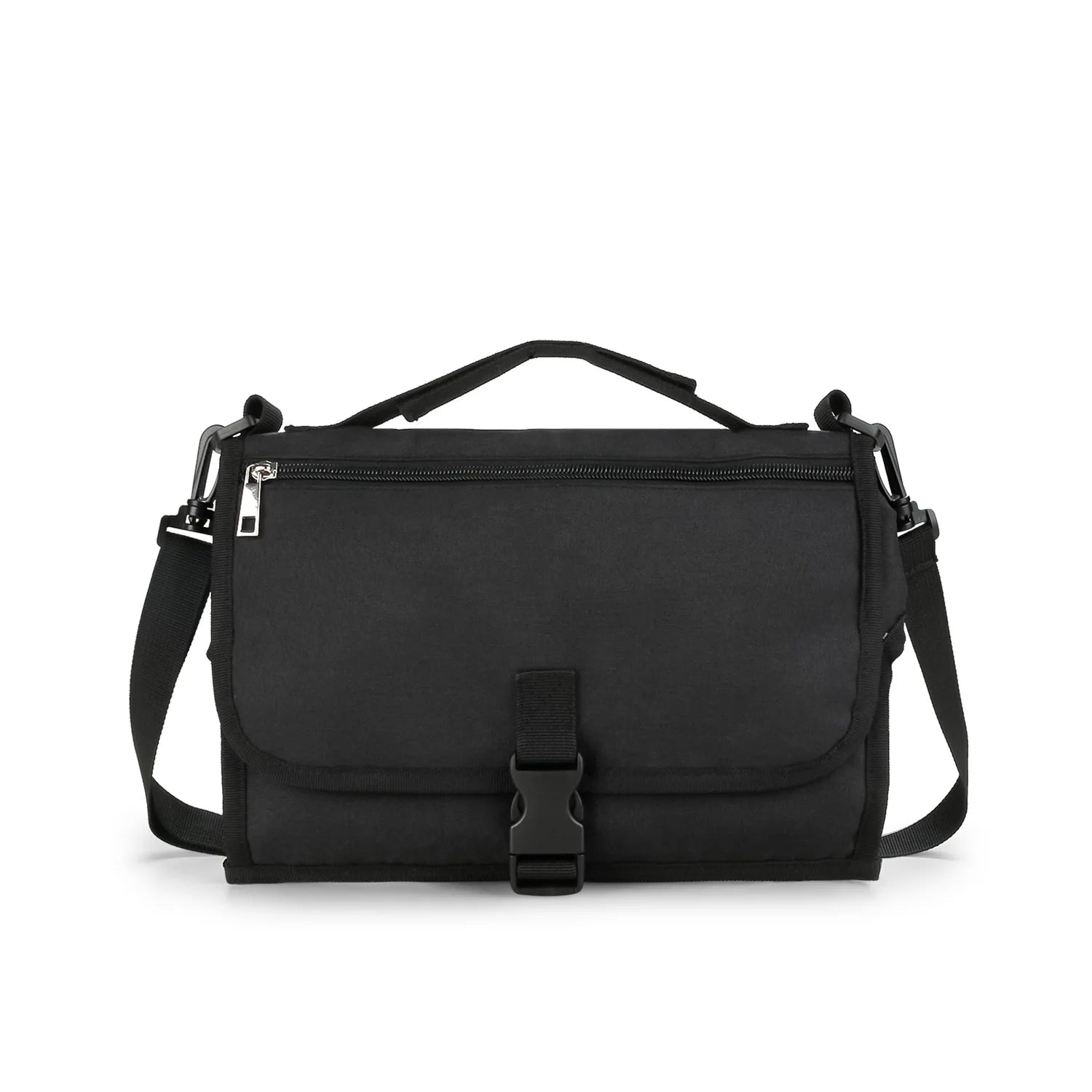 Tapis à langer noir fermé | PortaPad™ - Astucebambin