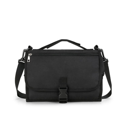 Tapis à langer noir fermé | PortaPad™ - Astucebambin