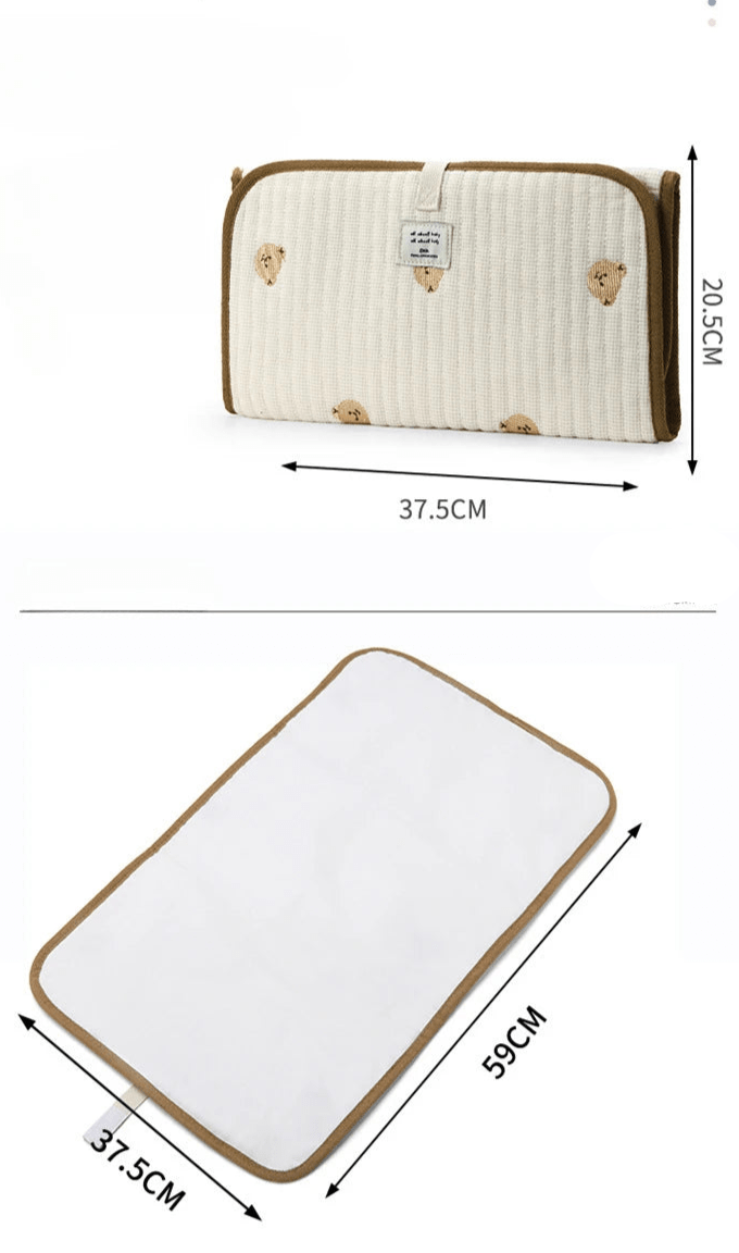 Tapis langer nomade | Cocoly™ - Astucebambin